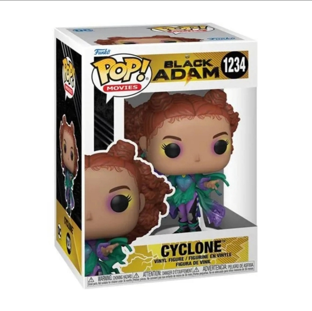 Funko Pop Black Adam 1234 Cyclone Vinyl Figure